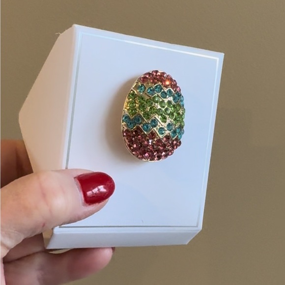 🐰NWT ~ EASTER EGG BROOCH - Picture 3 of 9